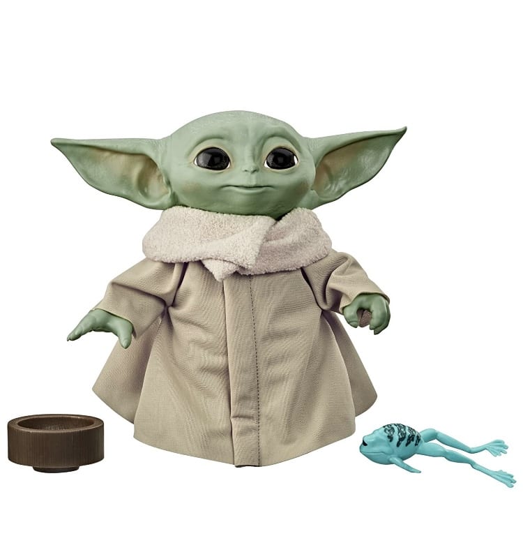 Peluche elettronico di Baby Yoda