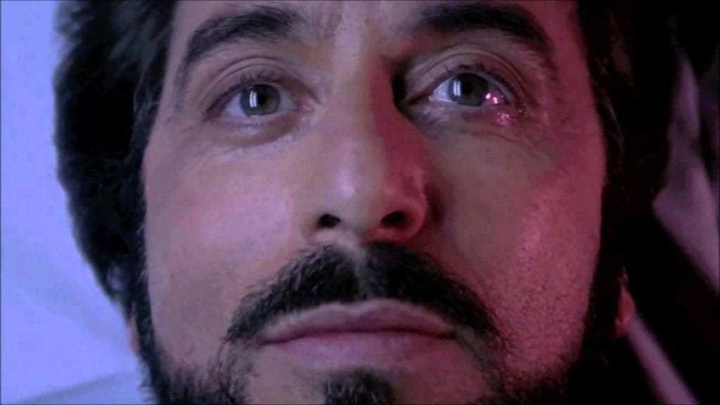 Gli occhi di Al Pacino in Carlito's Way
