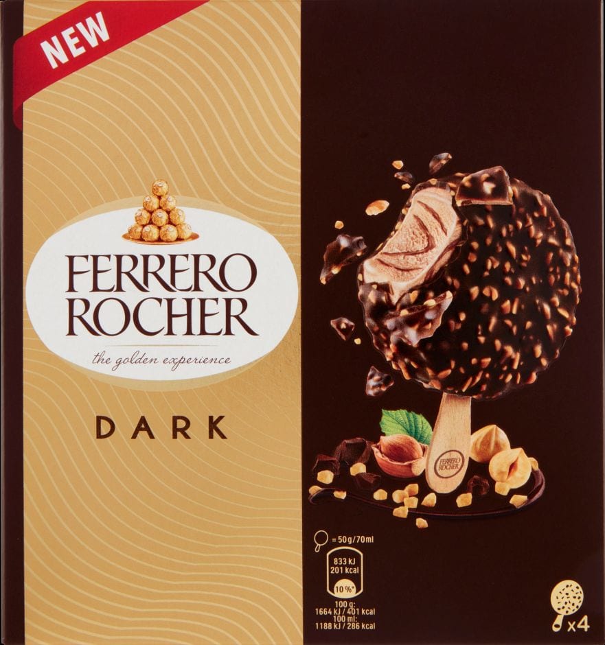 Gelato Ferrero Rocher Dark