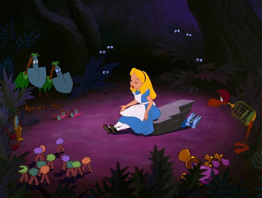 Un'immagine di Alice nel paese delle meraviglie