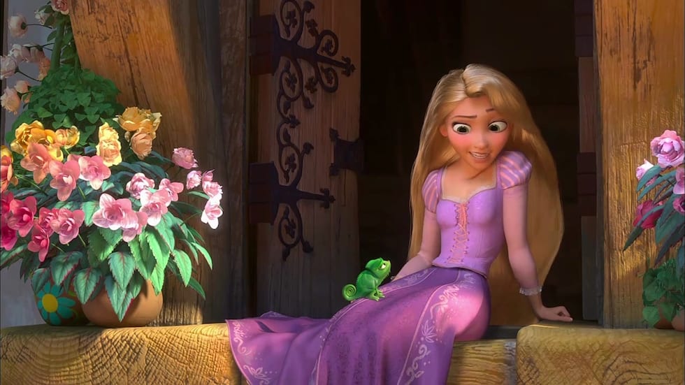 Un'immagine di Rapunzel