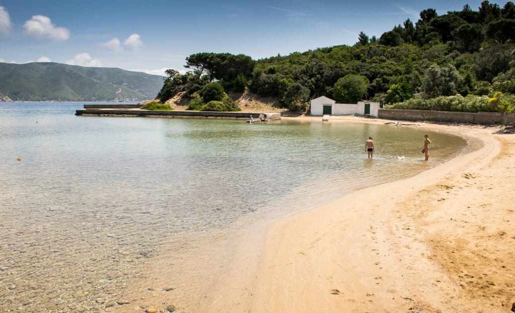 Scorcio della Spiaggia di Galenzana, Isola d'Elba