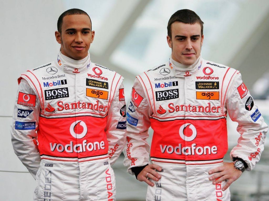 Formula 1 Hamilton e Alonso