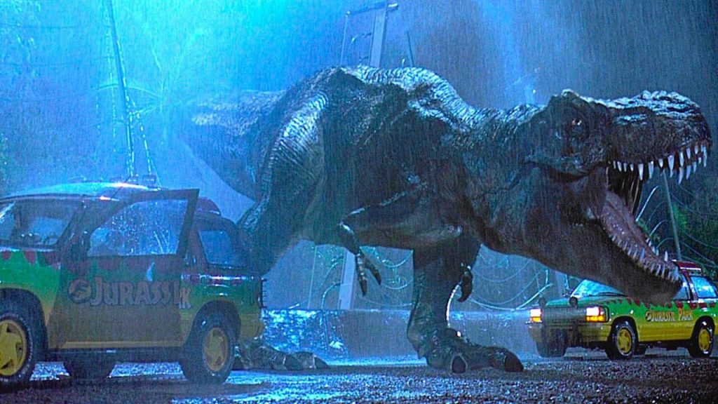 Un'immagine di Jurassic Park