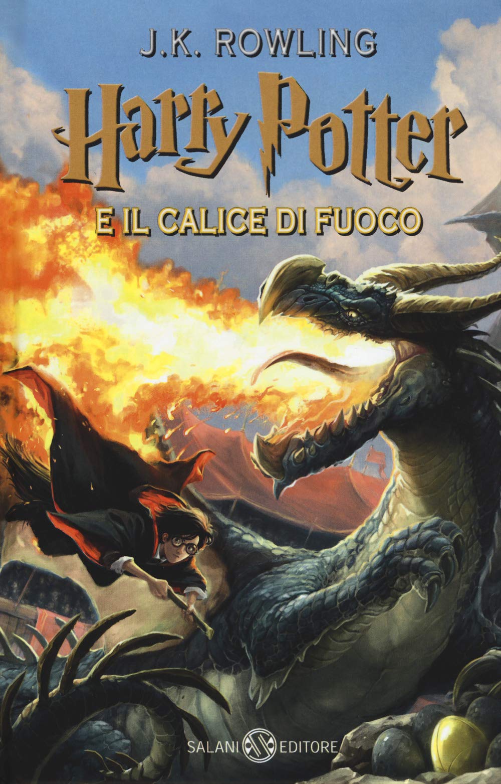 Harry Potter e il calice di fuoco, copertina