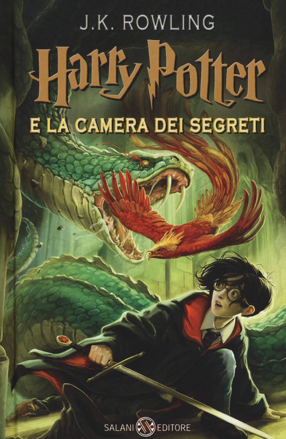 Harry Potter e la camera dei segreti, copertina