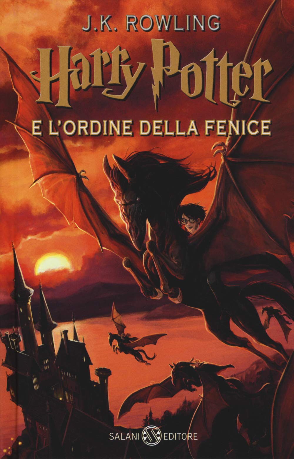 Harry Potter e l'Ordine della Fenice, copertina