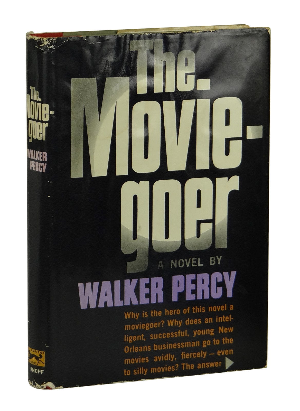 La copertina del libro The Moviegoer